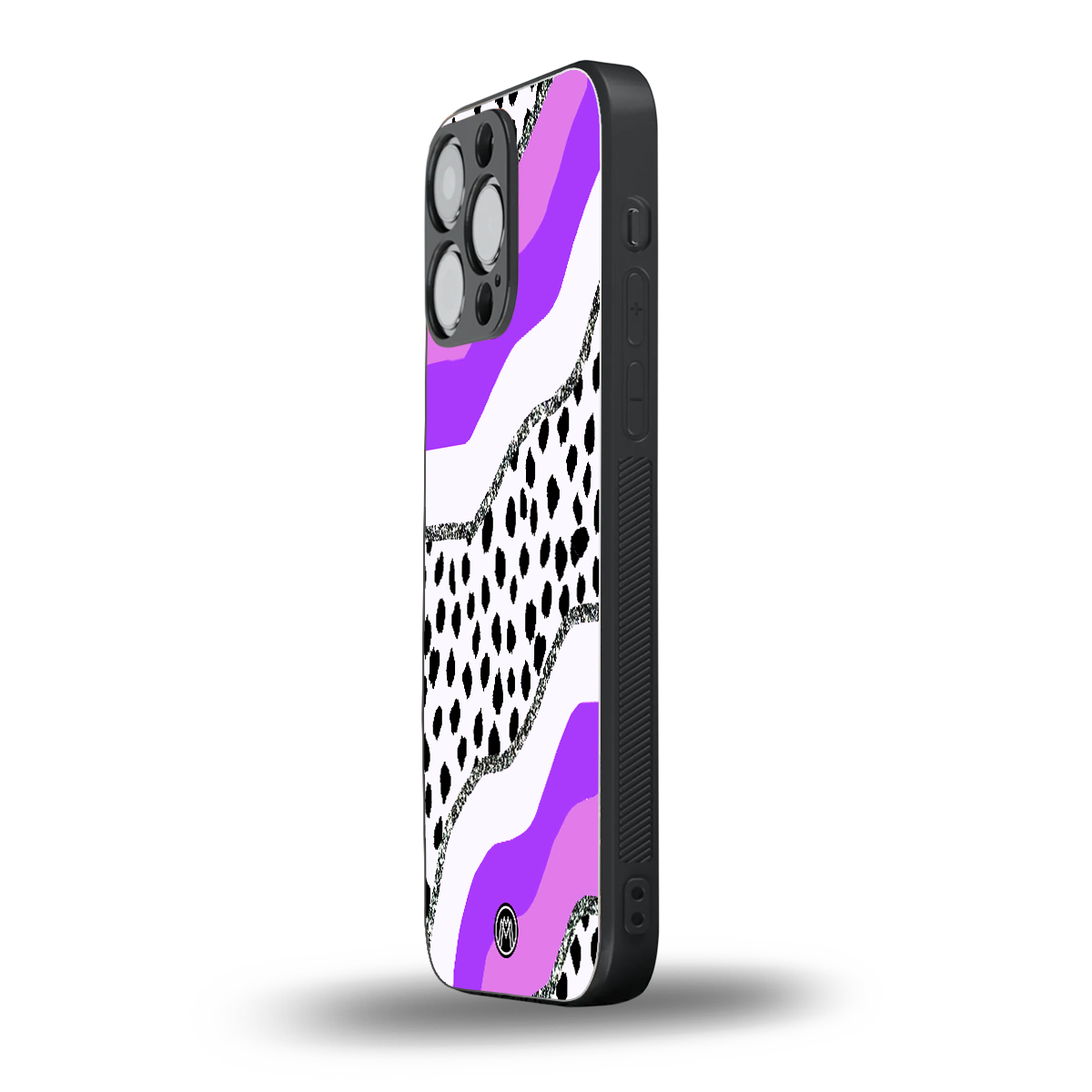 pure bliss back phone cover | glass case for iphone 16 pro max