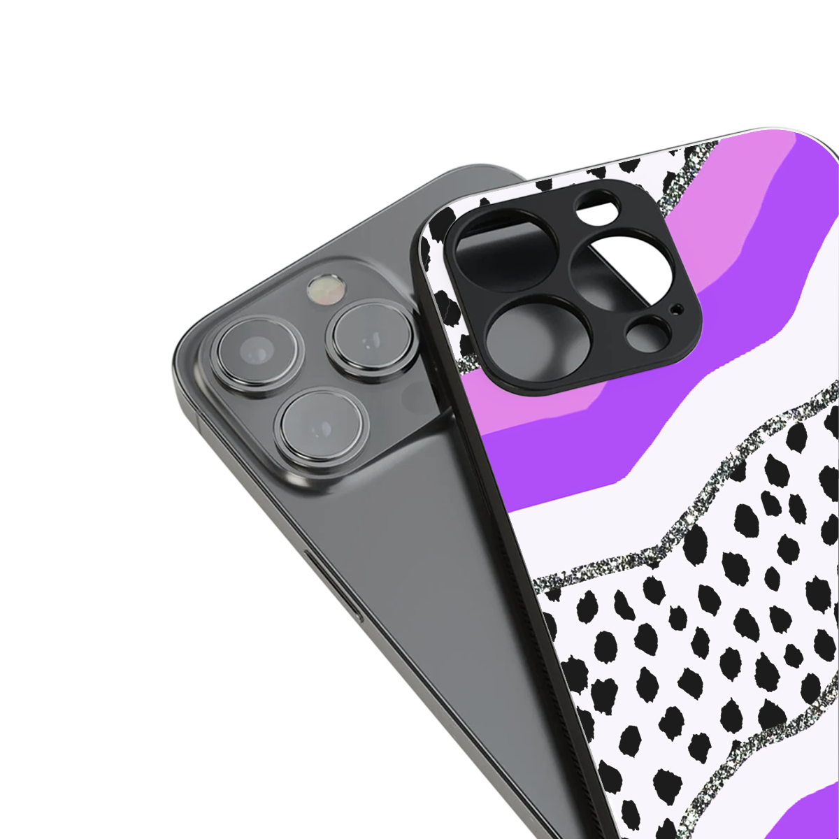 pure bliss back phone cover | glass case for iphone 16 pro