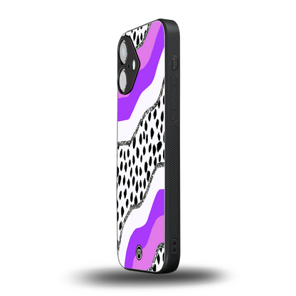 pure bliss back phone cover | glass case for iphone 16