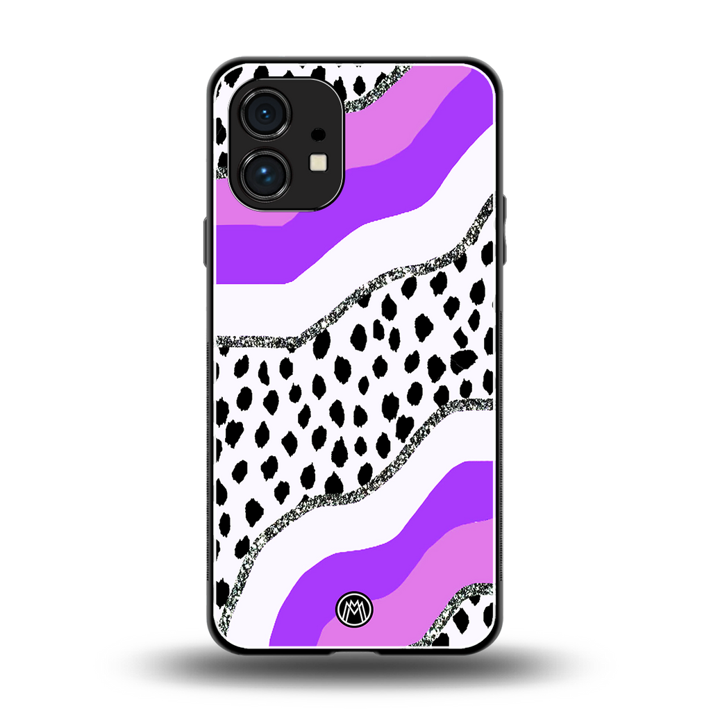 pure bliss back phone cover | glass case for nothing phone 1