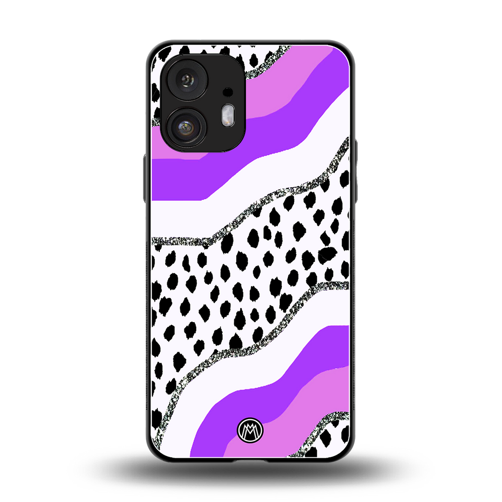 pure bliss back phone cover | glass case for nothing phone 2