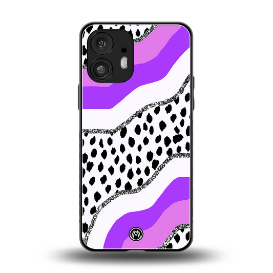 pure bliss back phone cover | glass case for nothing phone 2