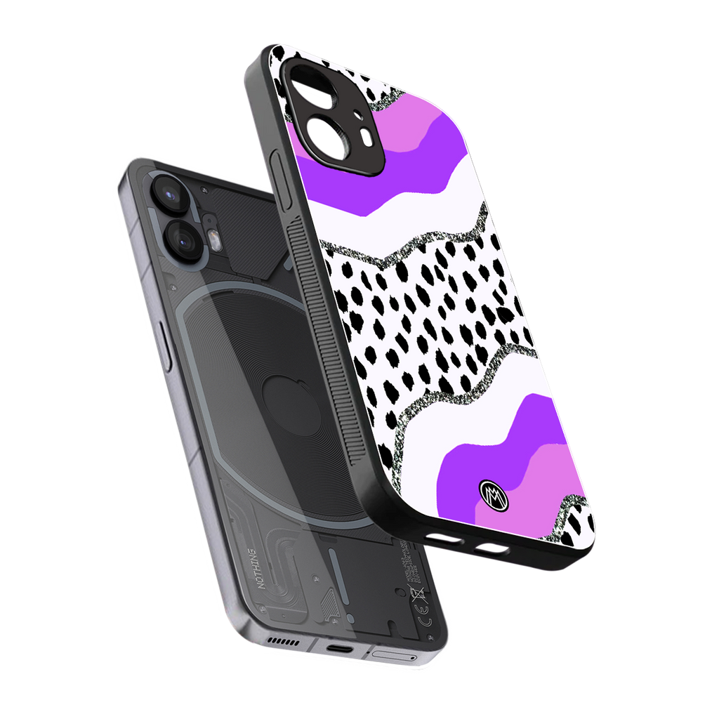pure bliss back phone cover | glass case for nothing phone 2
