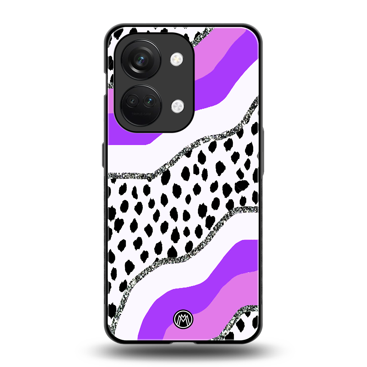 pure bliss back phone cover | glass case for oneplus nord 3