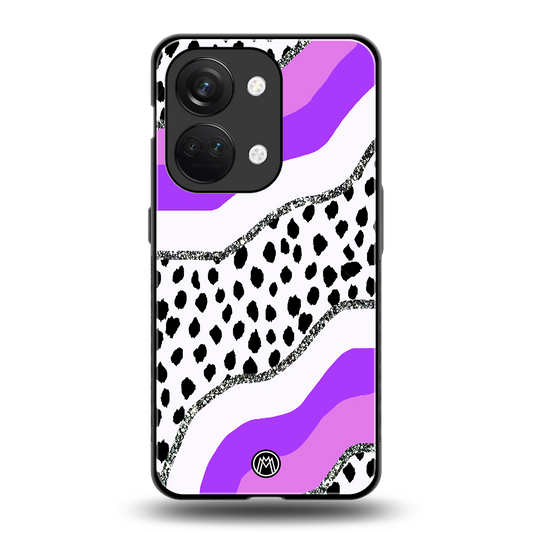 pure bliss back phone cover | glass case for oneplus nord 3