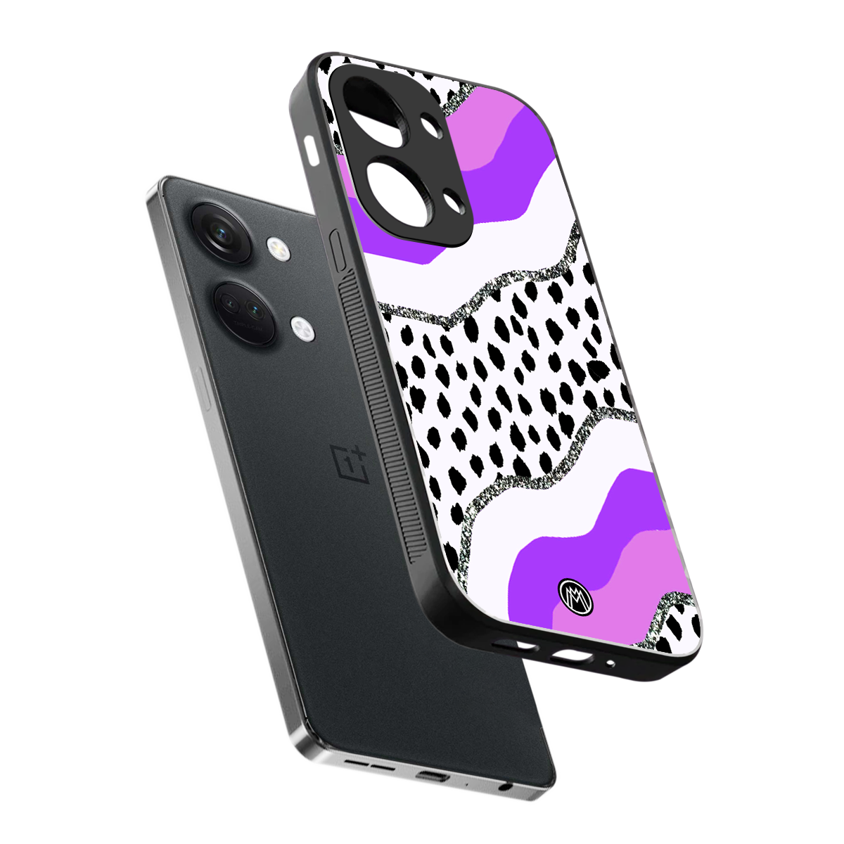 pure bliss back phone cover | glass case for oneplus nord 3