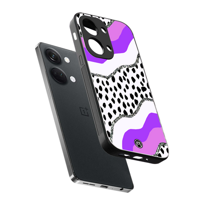 pure bliss back phone cover | glass case for oneplus nord 3
