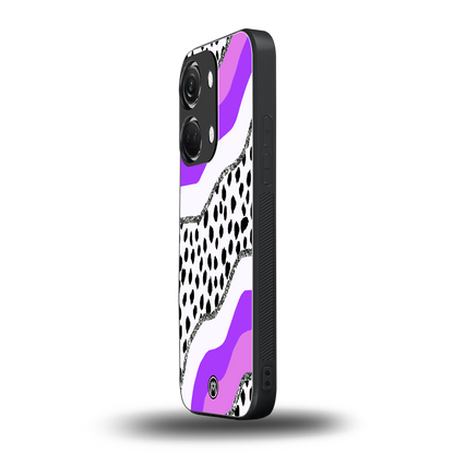 pure bliss back phone cover | glass case for oneplus nord 3