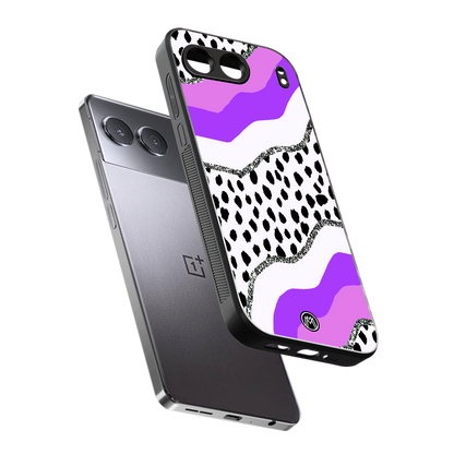 pure bliss back phone cover | glass case for oneplus nord 4