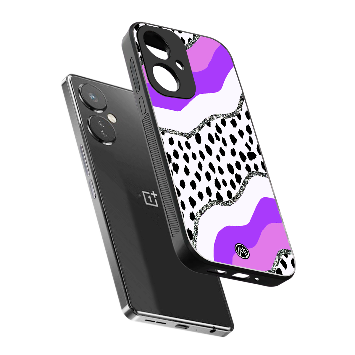 pure bliss back phone cover | glass case for oneplus nord ce 3