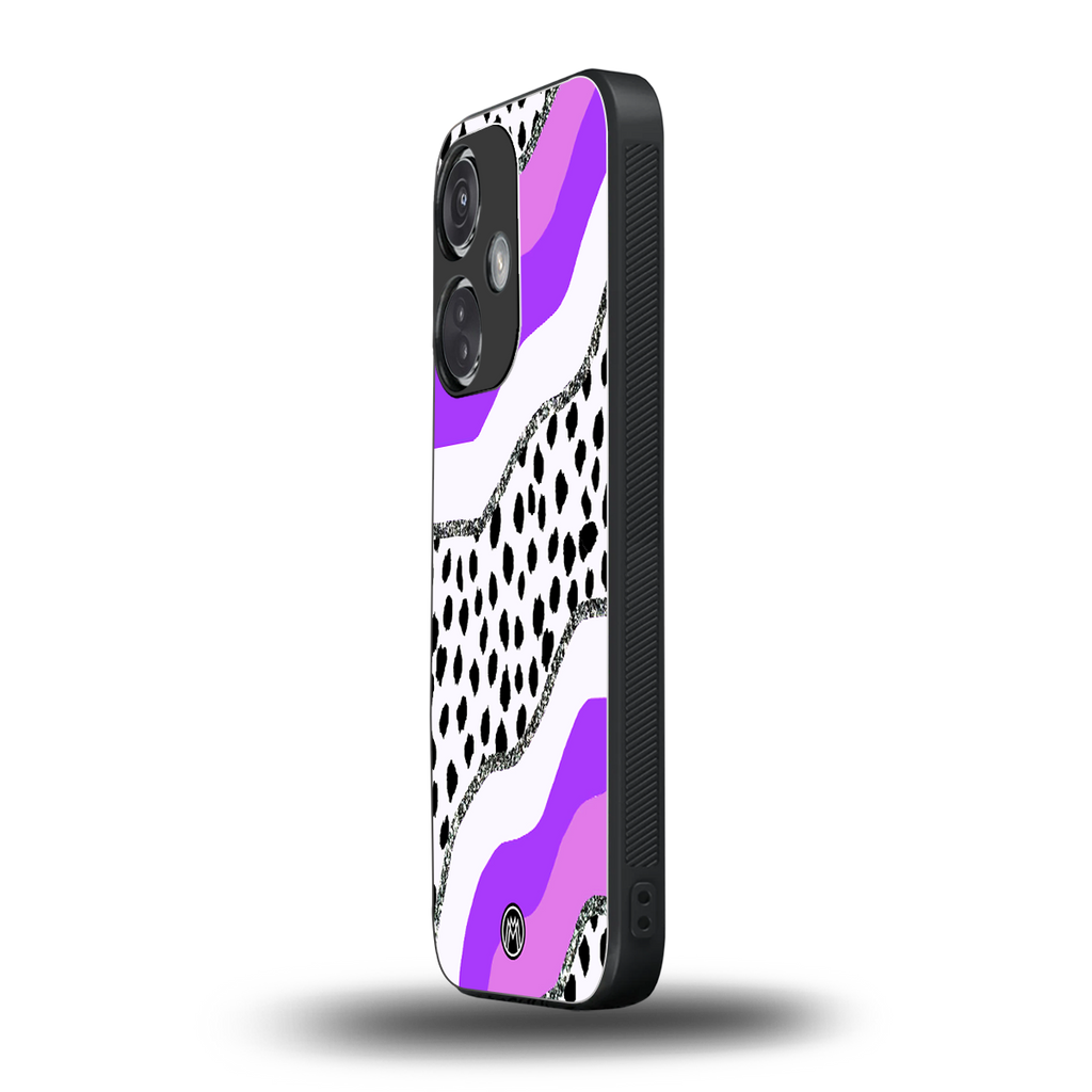 pure bliss back phone cover | glass case for oneplus nord ce 3