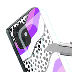 pure bliss back phone cover | glass case for oneplus nord ce 3
