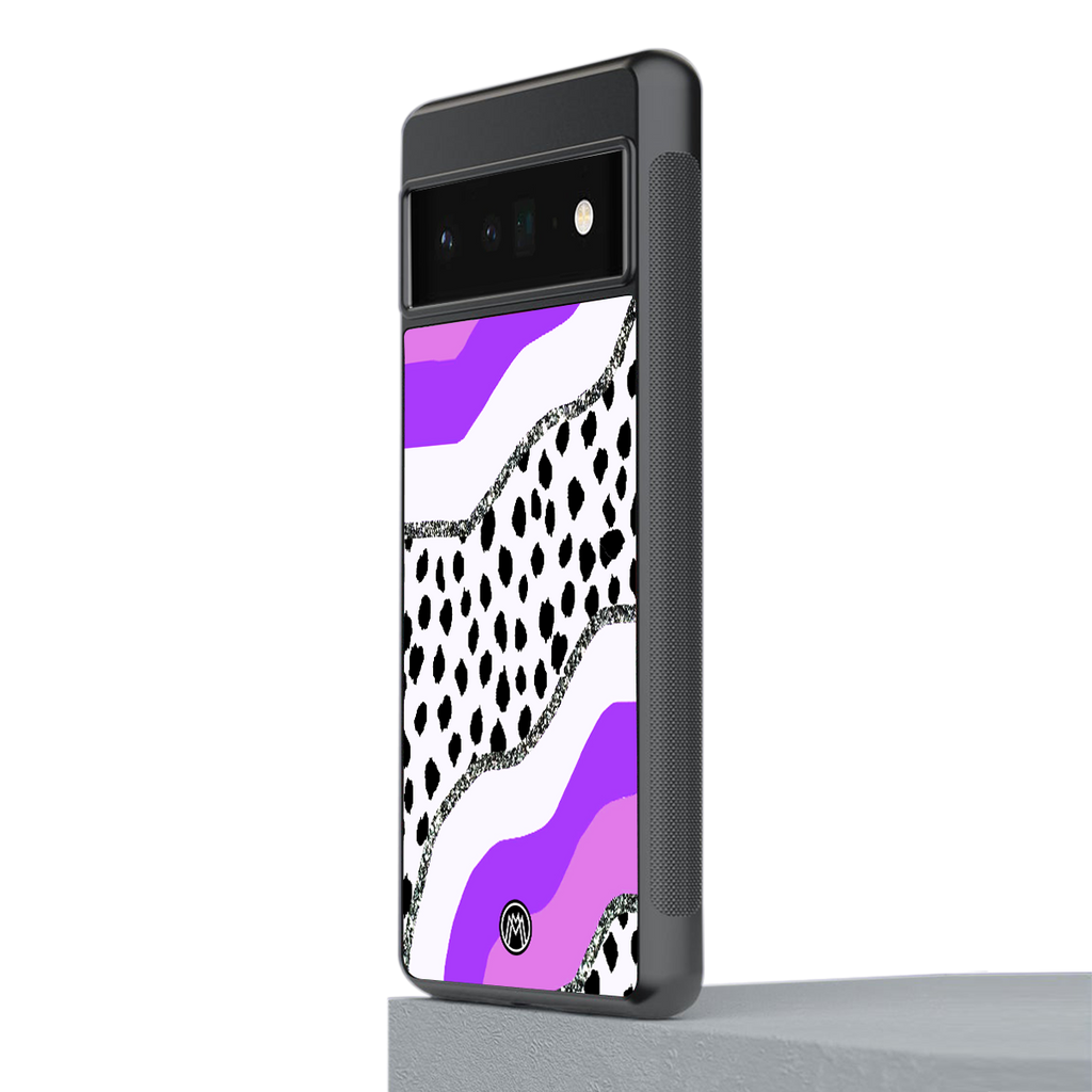 pure bliss back phone cover | glass case for google pixel 6 pro