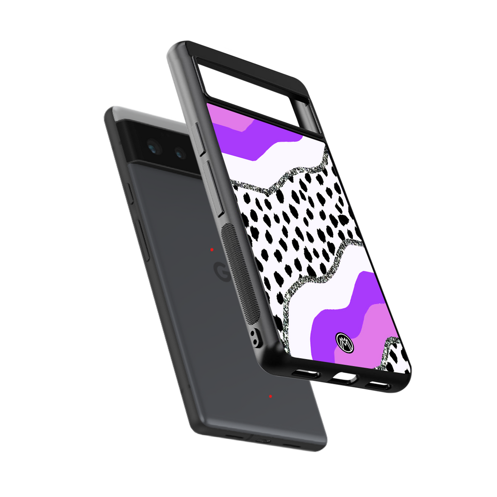 pure bliss back phone cover | glass case for google pixel 6