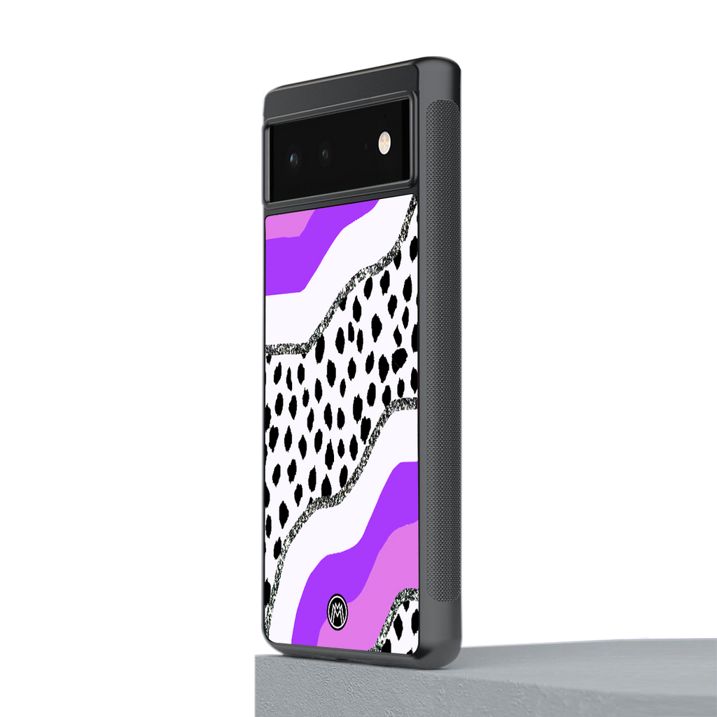 pure bliss back phone cover | glass case for google pixel 6