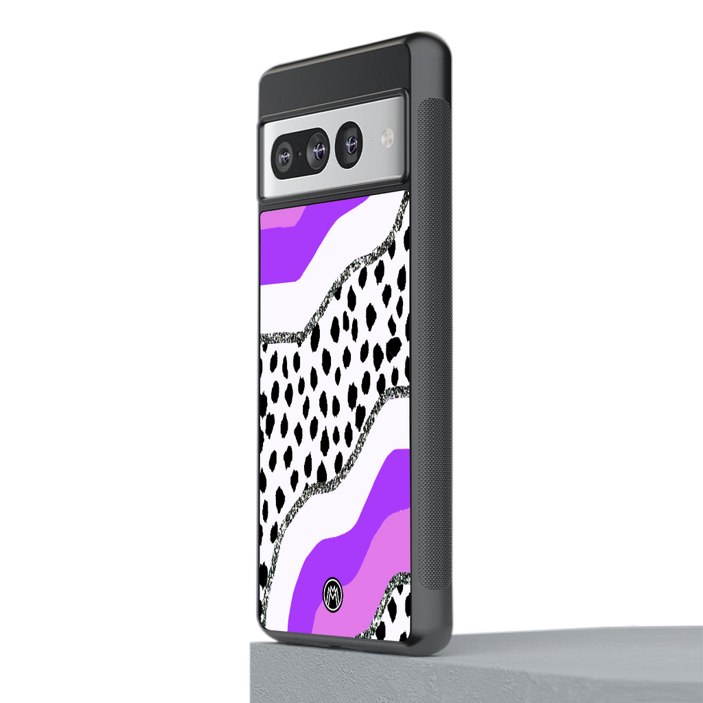 pure bliss back phone cover | glass case for google pixel 7 pro
