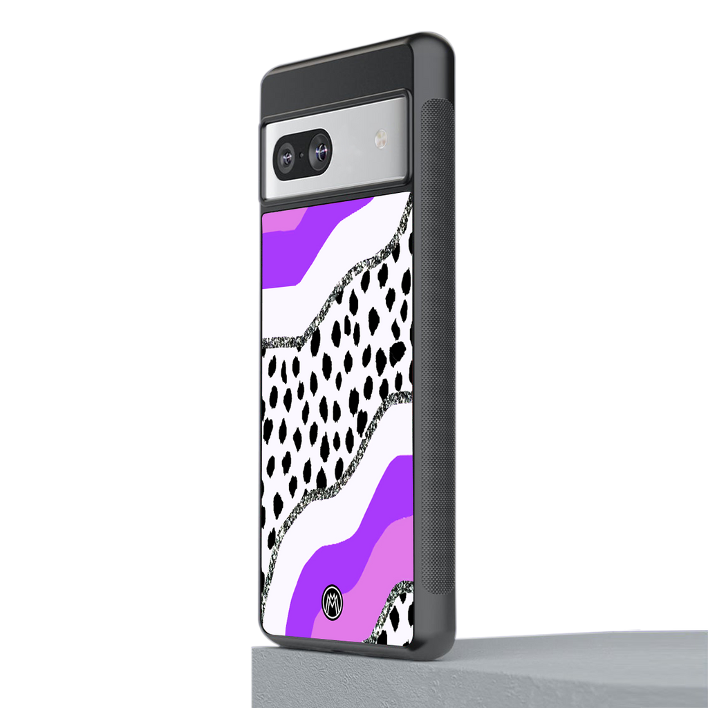 pure bliss back phone cover | glass case for Google Pixel 7A