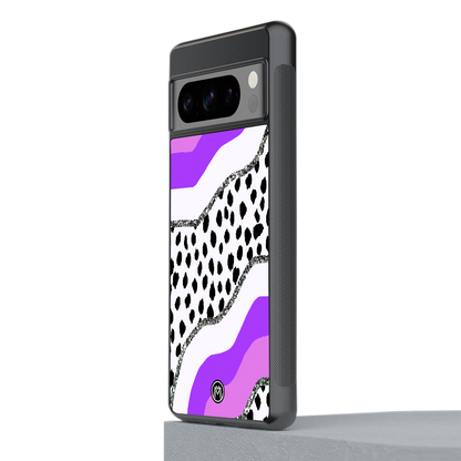 pure bliss back phone cover | glass case for google pixel 8 pro