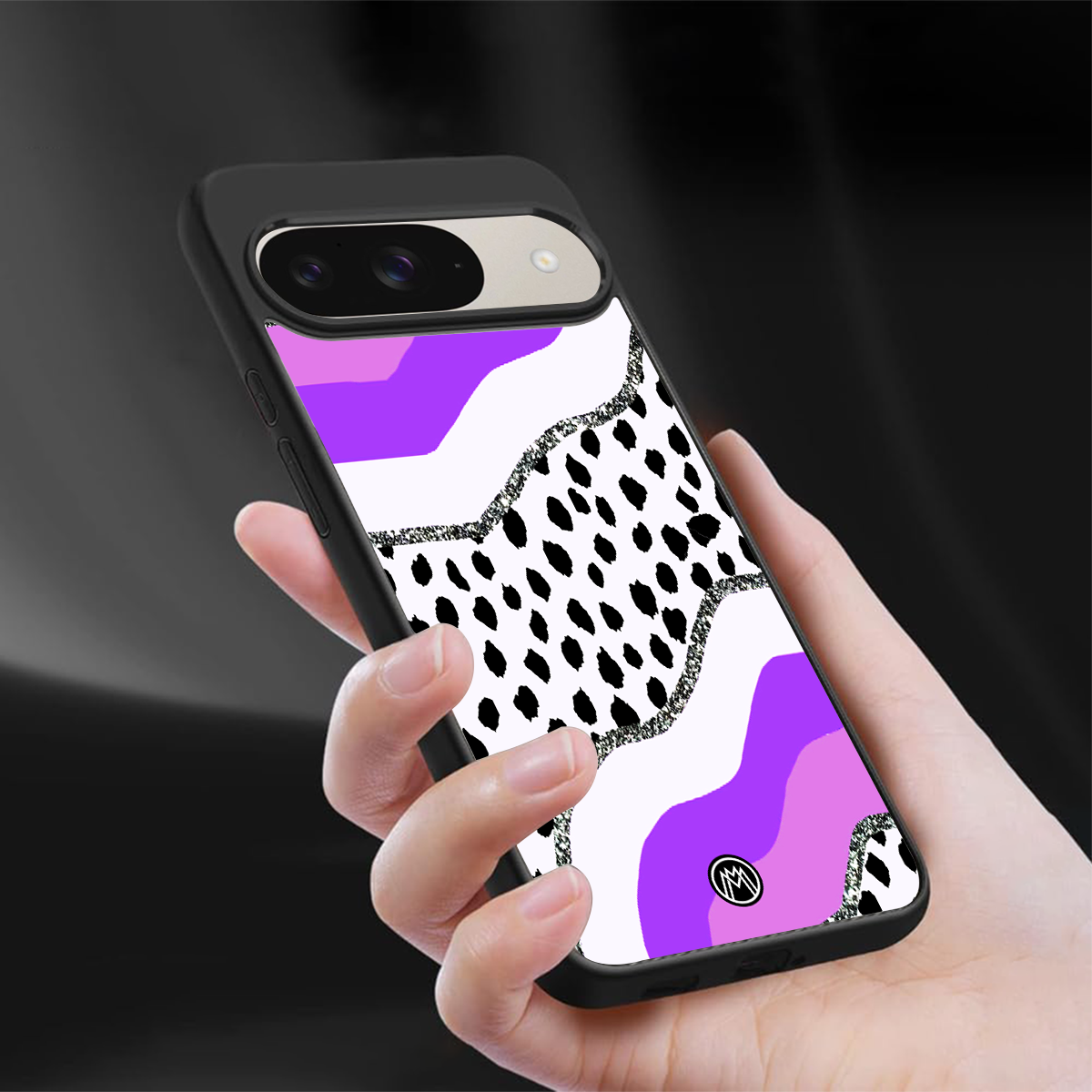 pure bliss back phone cover | glass case for google pixel 9