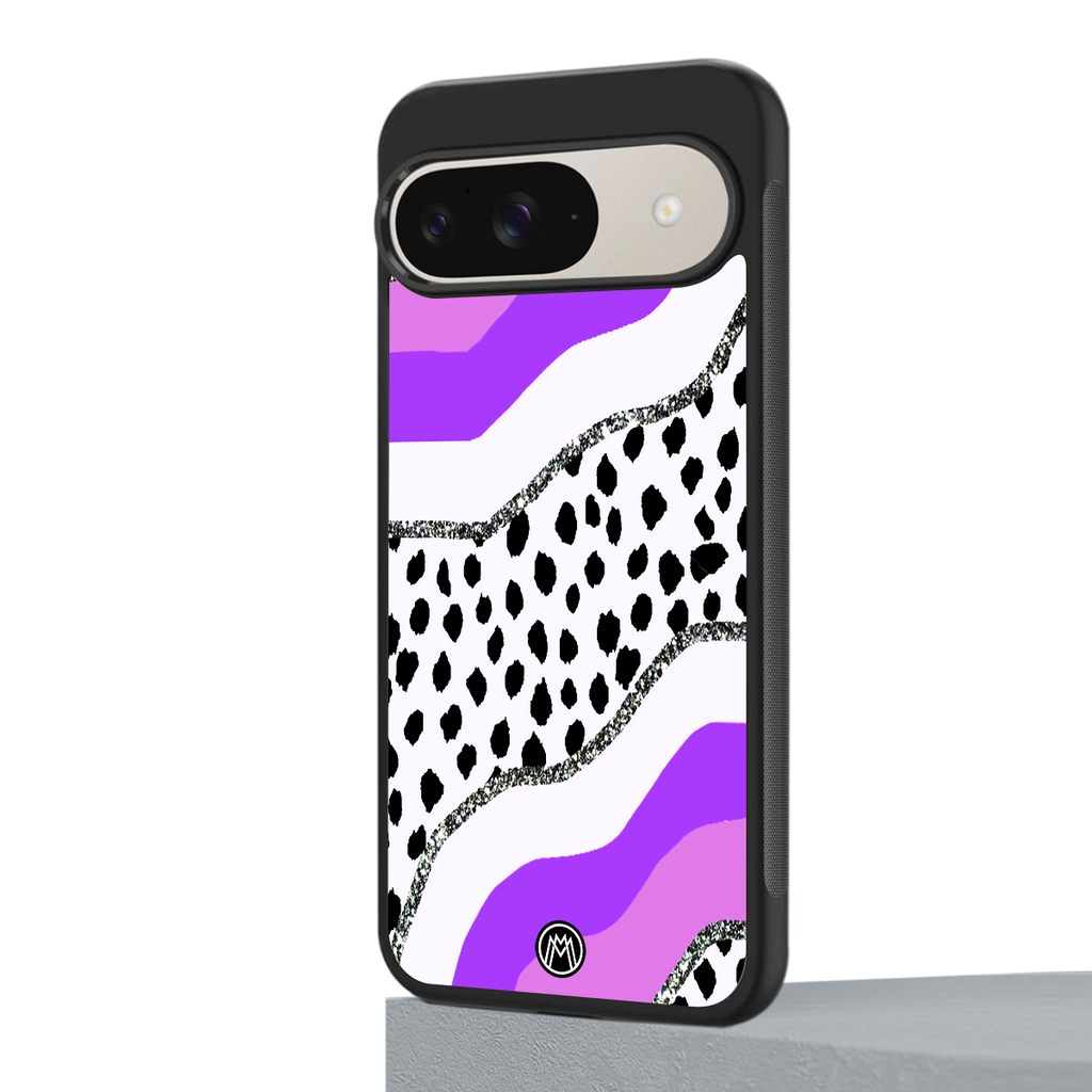 pure bliss back phone cover | glass case for google pixel 9
