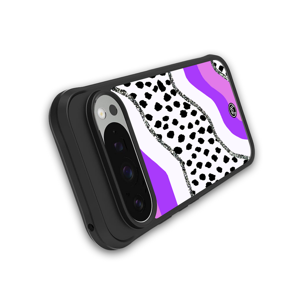 pure bliss back phone cover | glass case for google pixel 9 pro