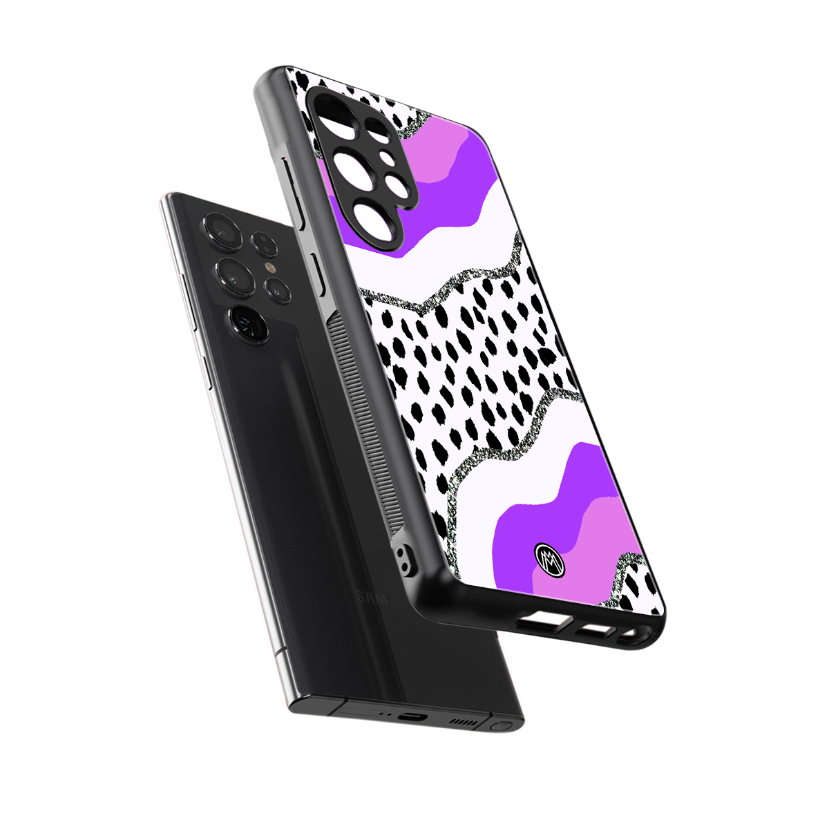 pure bliss back phone cover | glass case for samsung galaxy s25 ultra