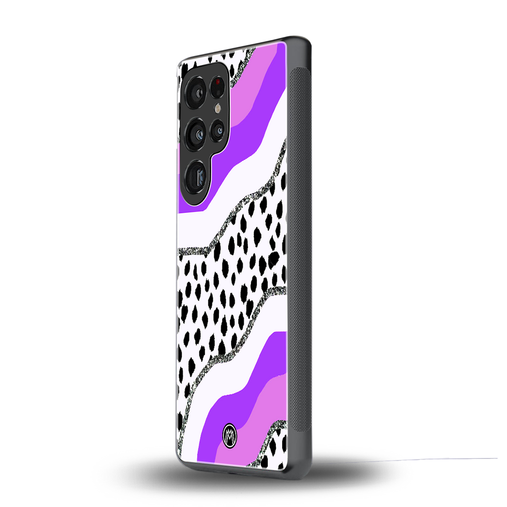 pure bliss back phone cover | glass case for samsung galaxy s25 ultra