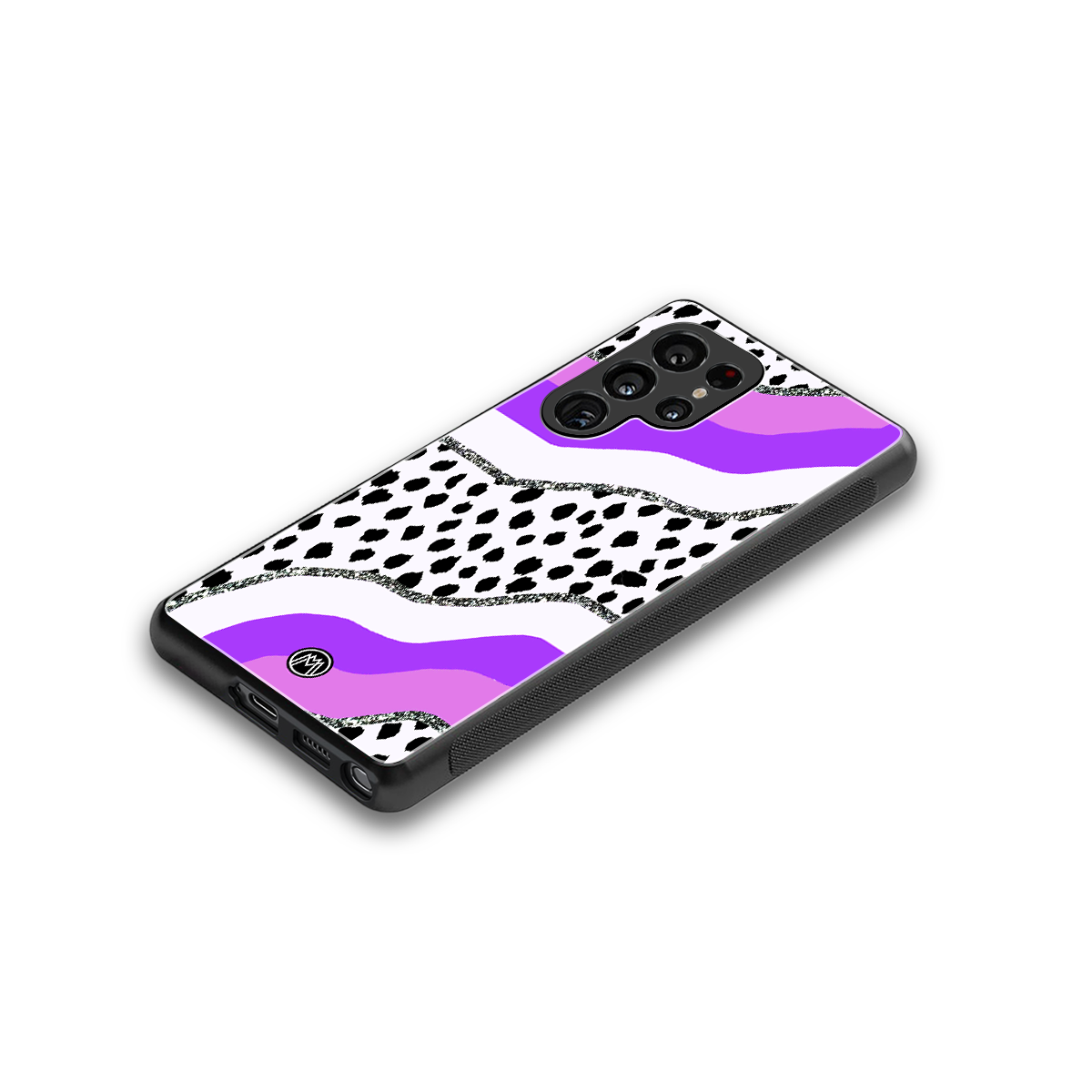 pure bliss back phone cover | glass case for samsung galaxy s25 ultra