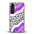 pure bliss back phone cover | glass case for samsung galaxy s24