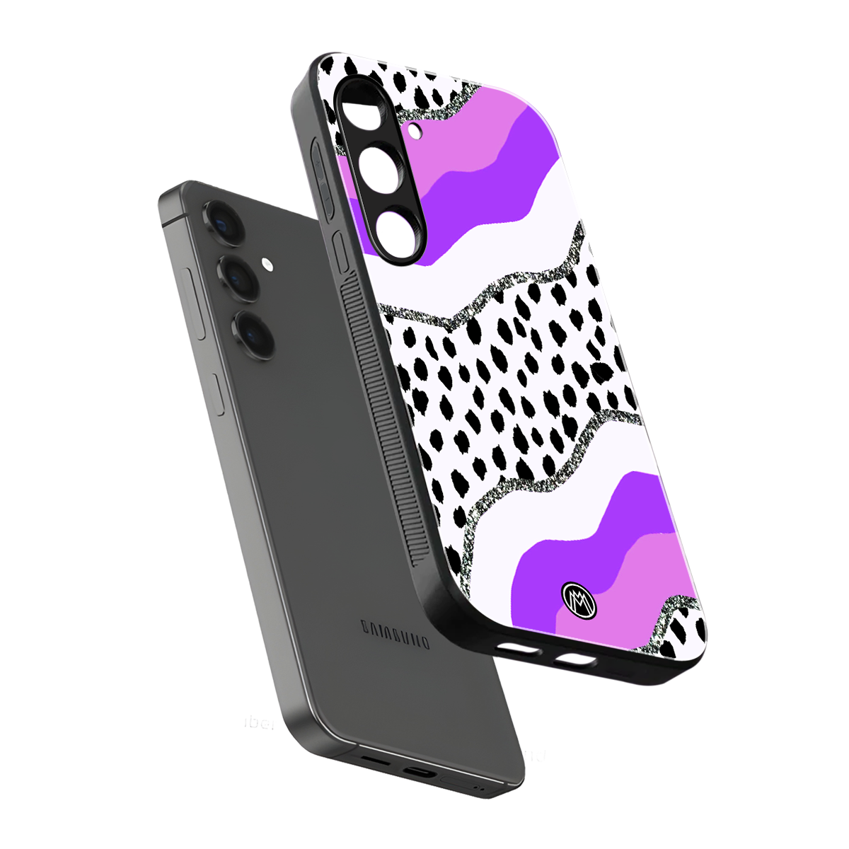pure bliss back phone cover | glass case for samsung galaxy s25 plus