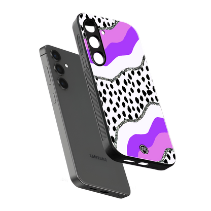 pure bliss back phone cover | glass case for samsung galaxy s24 fe