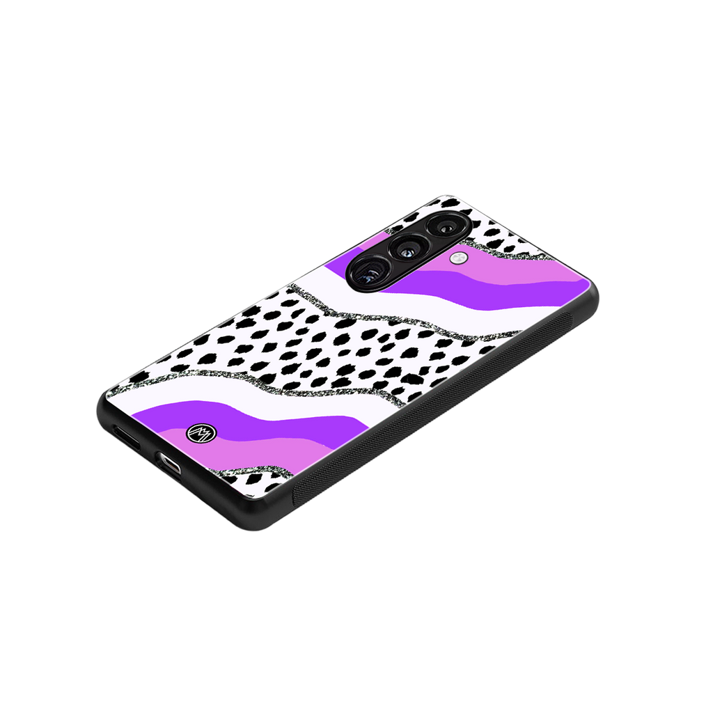 pure bliss back phone cover | glass case for samsung galaxy s24