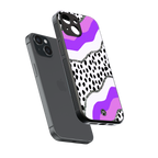pure bliss back phone cover | glass case for iphone 15