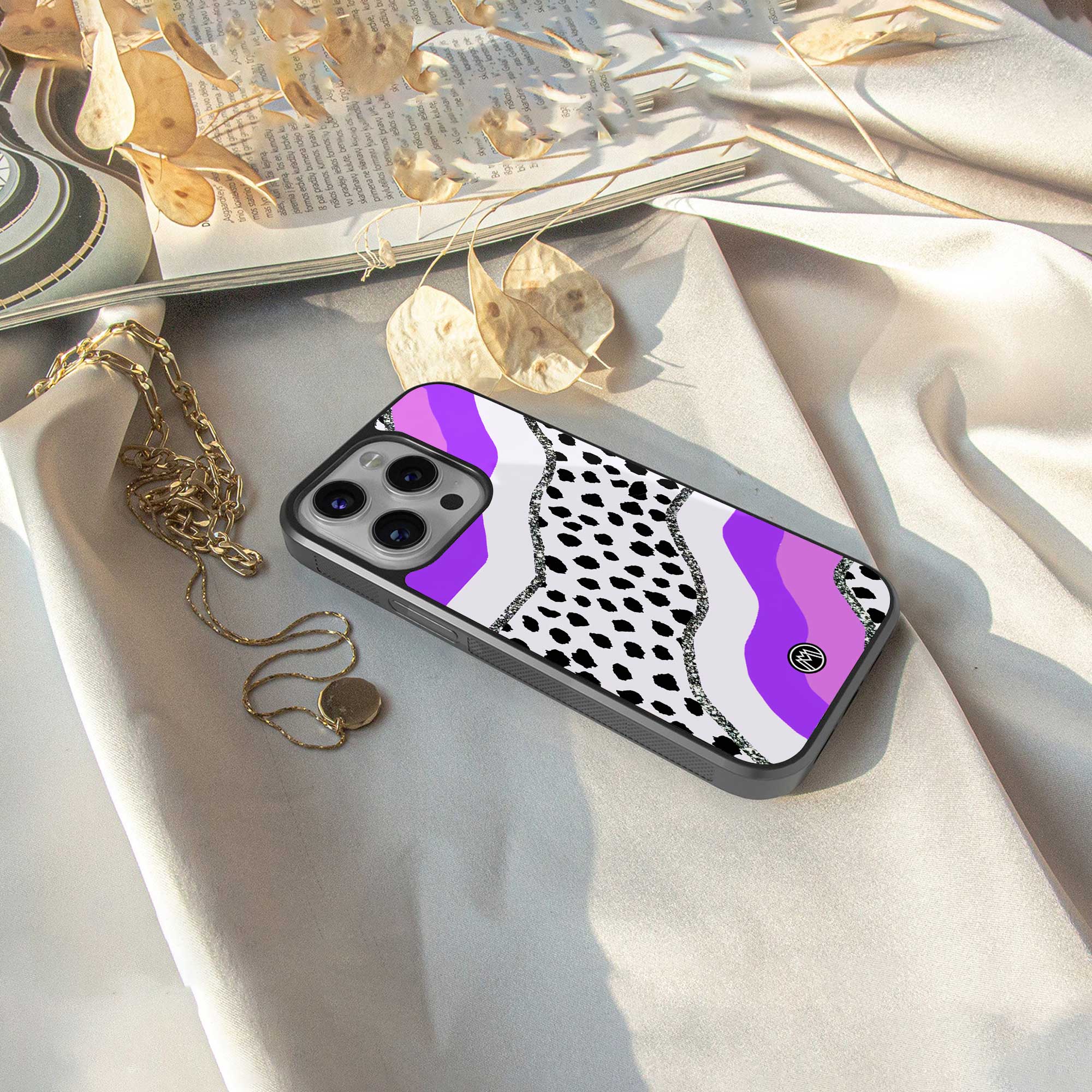 pure bliss back phone cover | glass case for nothing phone 2