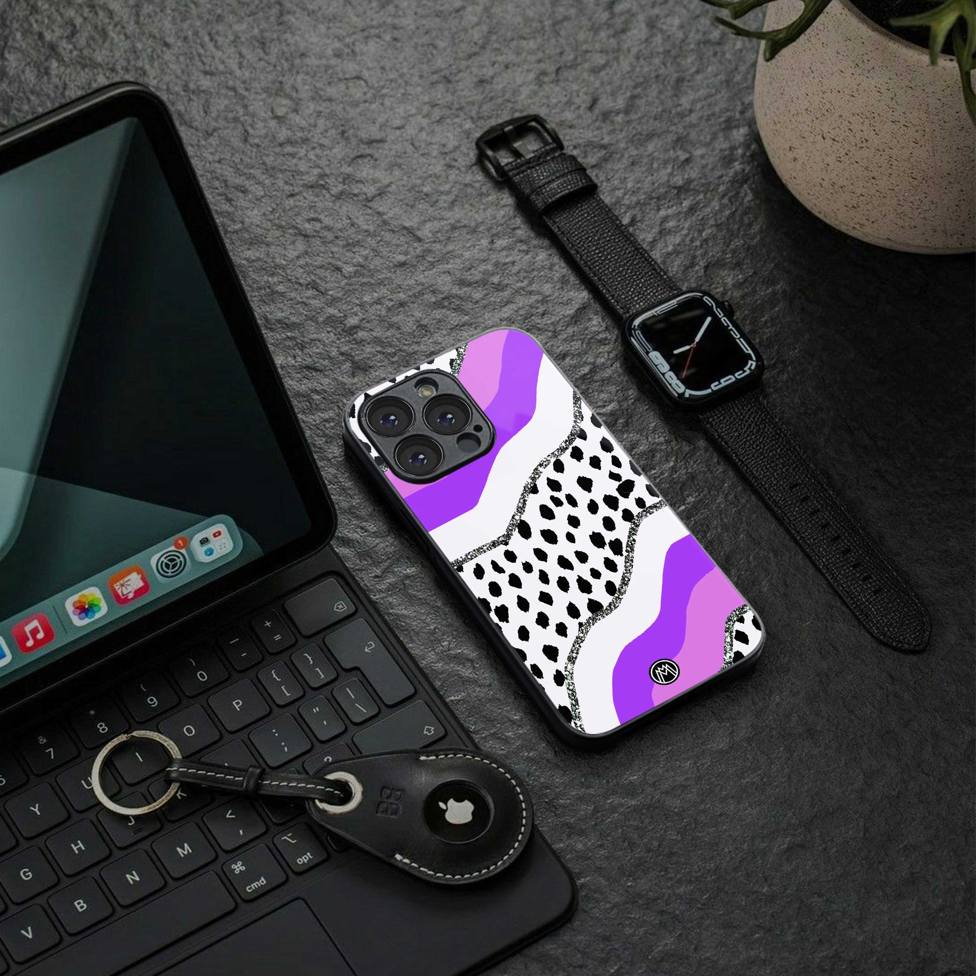 pure bliss back phone cover | glass case for samsung galaxy s24 ultra