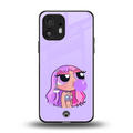 purple chic powerpuff girls back phone cover | glass case for nothing phone 2