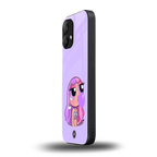 purple chic powerpuff girls back phone cover | glass case for nothing phone 2
