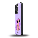 purple chic powerpuff girls back phone cover | glass case for oneplus nord 3