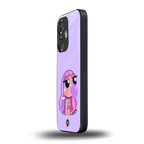 purple chic powerpuff girls back phone cover | glass case for oneplus nord ce 3