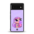 purple chic powerpuff girls back phone cover | glass case for Google Pixel 6A