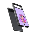 purple chic powerpuff girls back phone cover | glass case for Google Pixel 6A