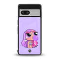 purple chic powerpuff girls back phone cover | glass case for Google Pixel 7