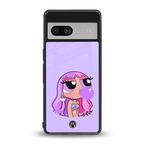 purple chic powerpuff girls back phone cover | glass case for Google Pixel 7