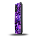 purple collage aesthetic back phone cover | glass case for nothing phone 1