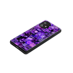 purple collage aesthetic back phone cover | glass case for nothing phone 1