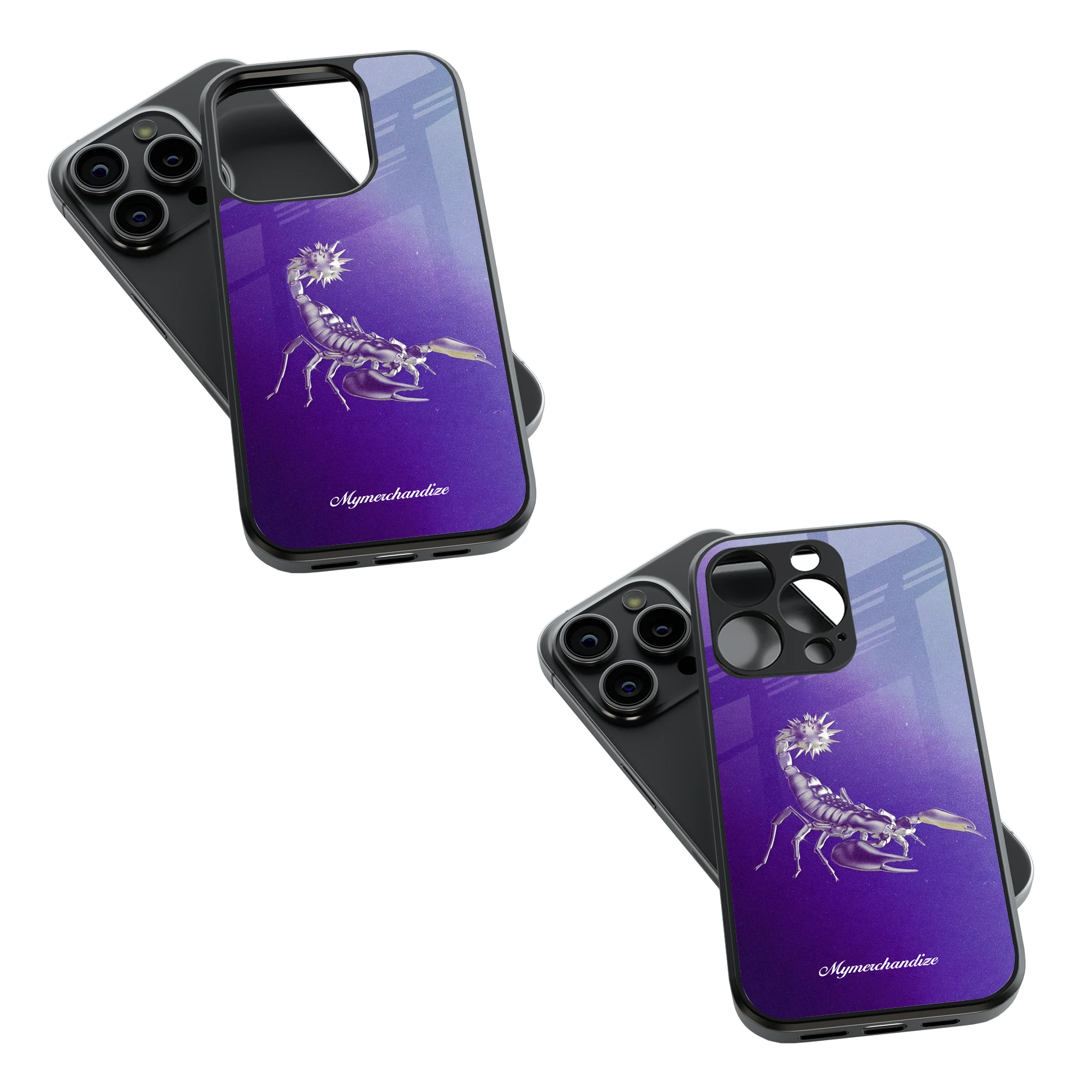 Trendy Glass Back Mobile Case for iPhone, Samsung, Redmi, OnePlus, Google Pixel, Motorola