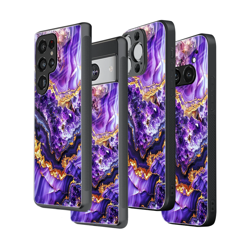 Stylish Glass Back Case for All Smartphones iPhone, Samsung, OnePlus, Pixel, Redmi, Oppo, Vivo, Motorola