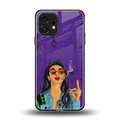 purple smoke back phone cover | glass case for nothing phone 1