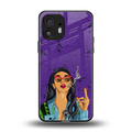 purple smoke back phone cover | glass case for nothing phone 2