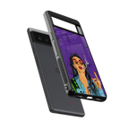 purple smoke back phone cover | glass case for google pixel 6